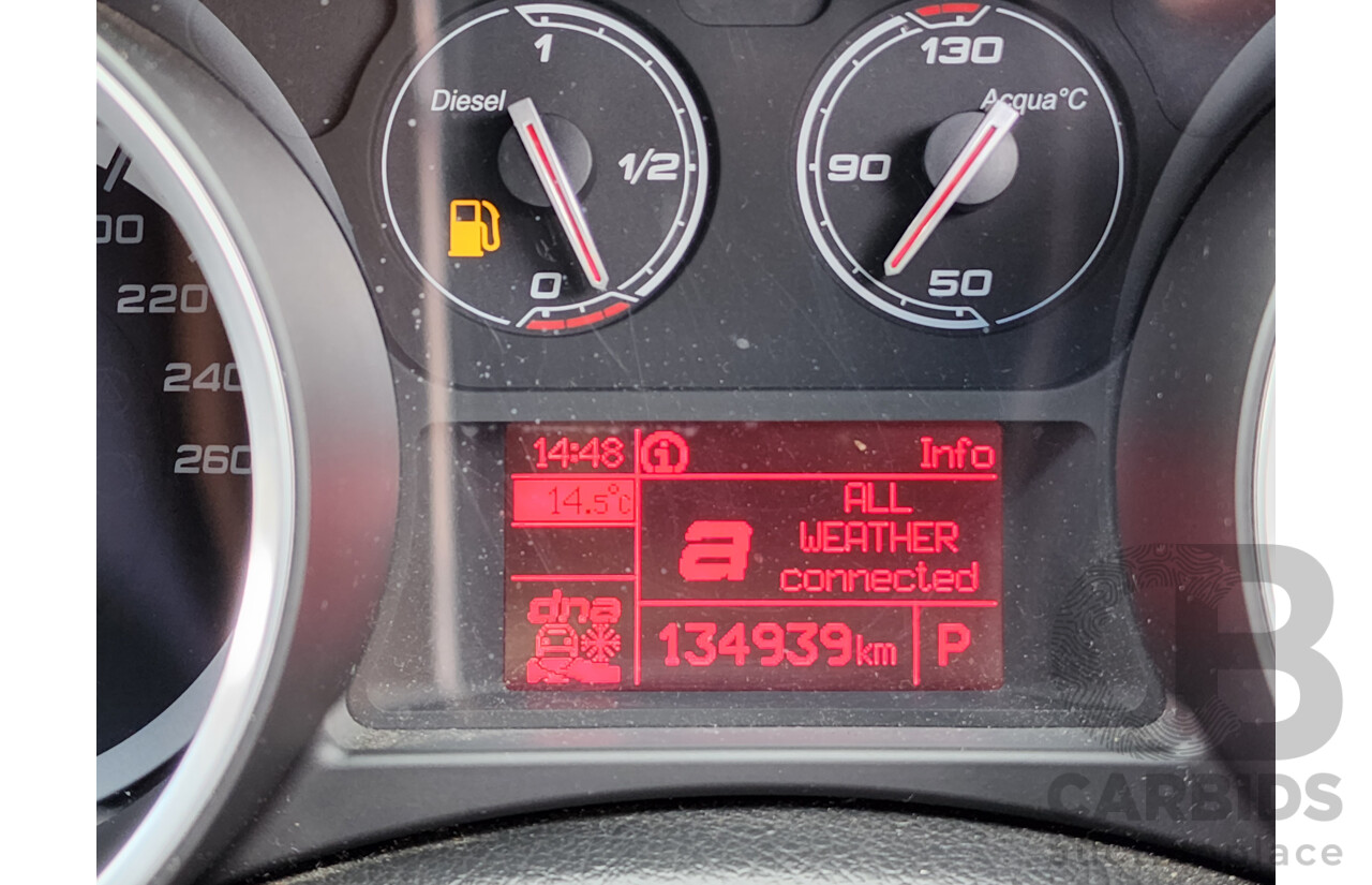 3/2013 Alfa Romeo Giulietta Distinctive Jtd-M  5d Hatchback White 2.0L Turbo Diesel