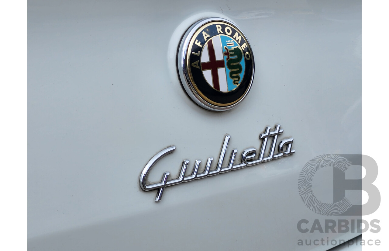3/2013 Alfa Romeo Giulietta Distinctive Jtd-M  5d Hatchback White 2.0L Turbo Diesel