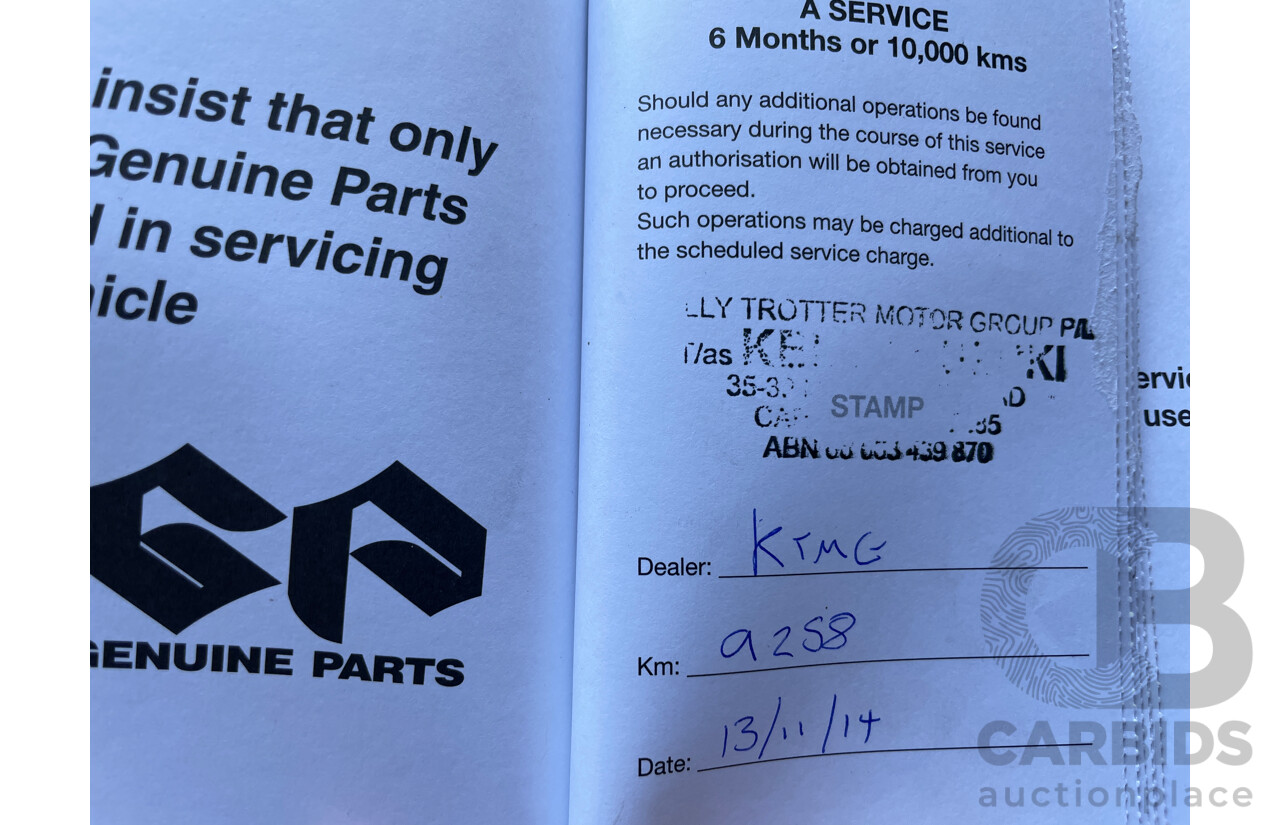 4/2014 Suzuki Grand Vitara Urban (4x2) JT MY13 4d Wagon Grey 2.4L