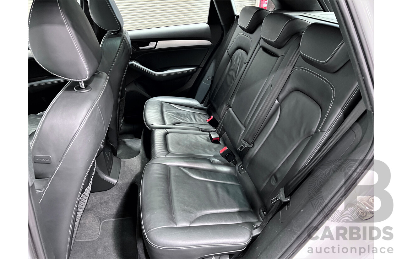 2/2014 Audi SQ5 3.0 TDI Quattro 8R MY14 5d Wagon White 3.0L Turbo Diesel V6