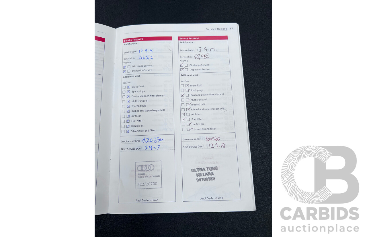 2/2014 Audi SQ5 3.0 TDI Quattro 8R MY14 5d Wagon White 3.0L Turbo Diesel V6