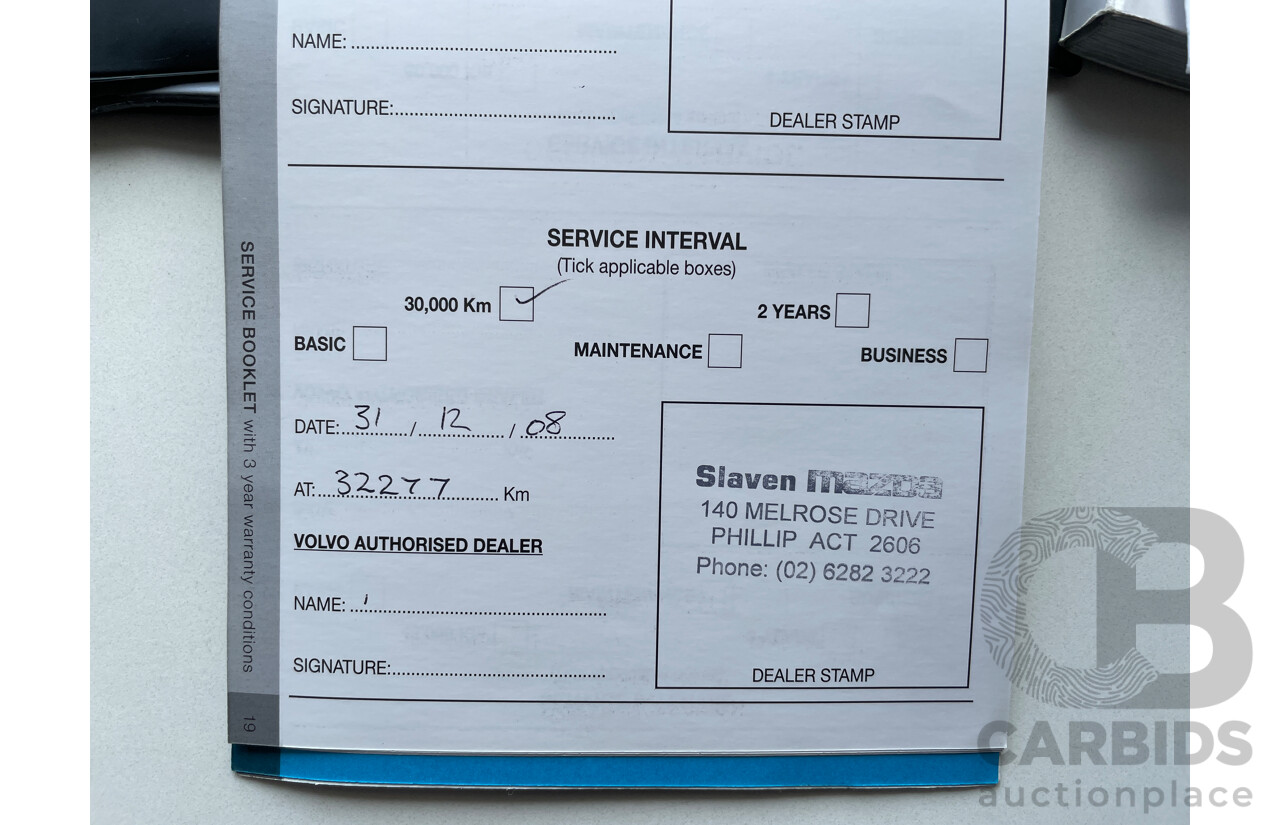 6/2007 Volvo C30 S  3d Hatchback Black 2.4L