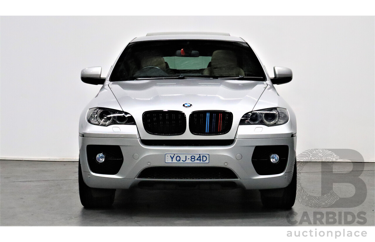 6/2009 Bmw X6 Xdrive 35d E71 4d Coupe Silver 3.0L Turbo Diesel