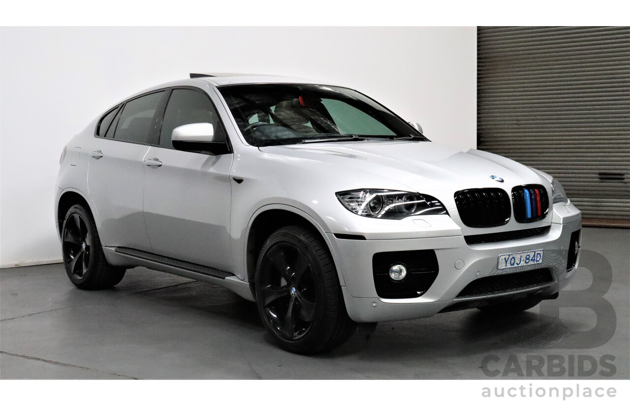 6/2009 Bmw X6 Xdrive 35d E71 4d Coupe Silver 3.0L Turbo Diesel