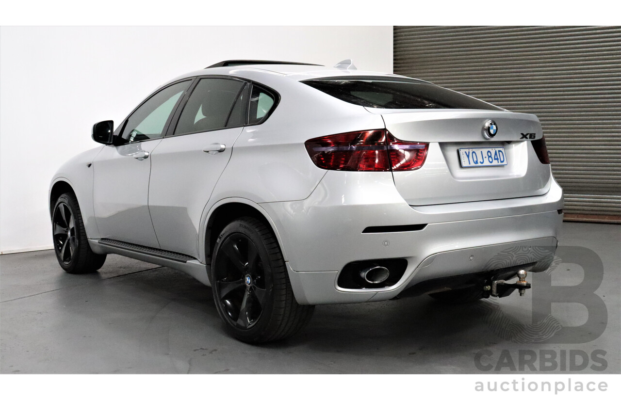 6/2009 Bmw X6 Xdrive 35d E71 4d Coupe Silver 3.0L Turbo Diesel