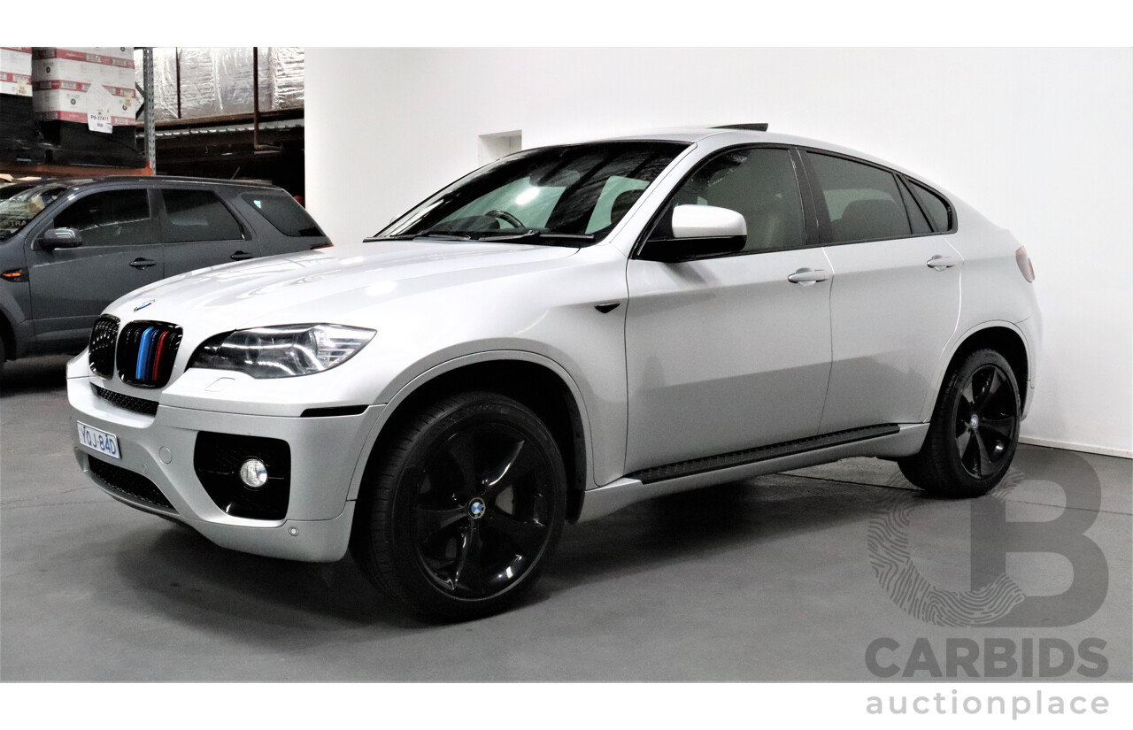 6/2009 Bmw X6 Xdrive 35d E71 4d Coupe Silver 3.0L Turbo Diesel