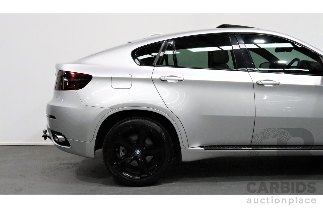 6/2009 Bmw X6 Xdrive 35d E71 4d Coupe Silver 3.0L Turbo Diesel