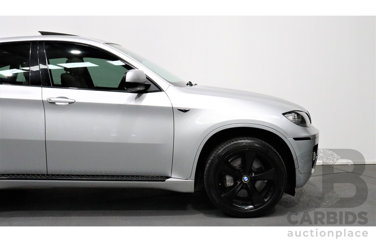 6/2009 Bmw X6 Xdrive 35d E71 4d Coupe Silver 3.0L Turbo Diesel