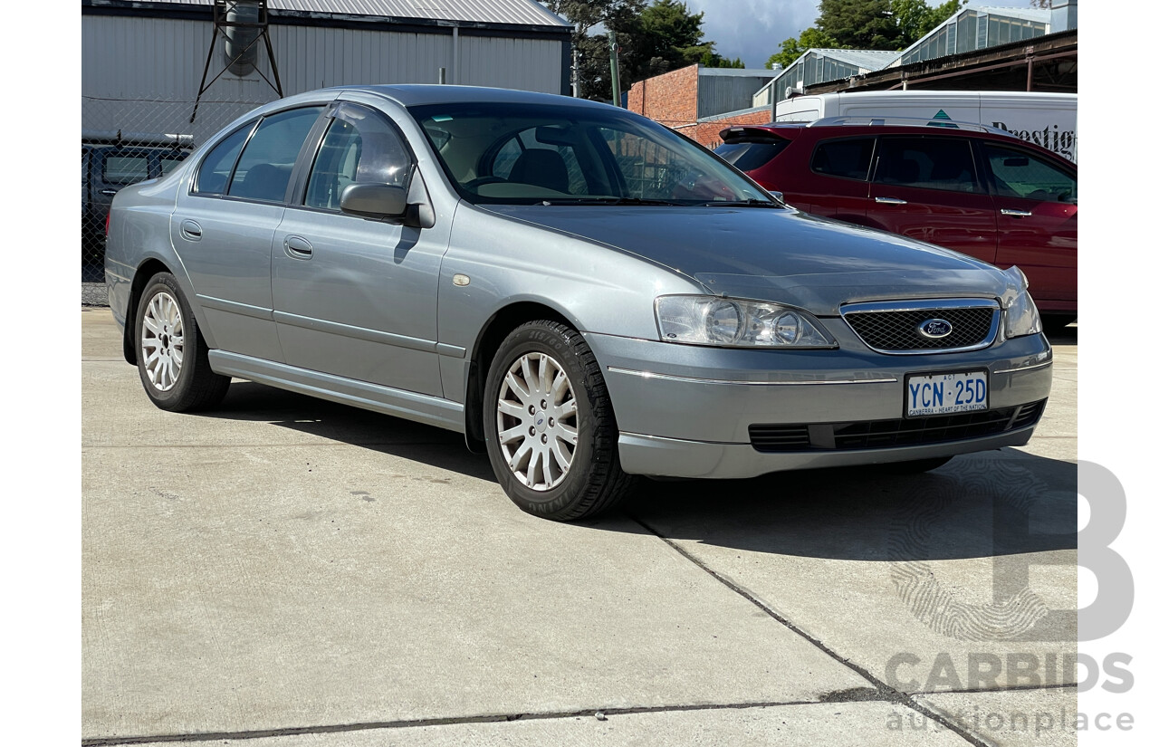 1/2003 Ford Fairmont  BA 4d Sedan Silver 4.0L