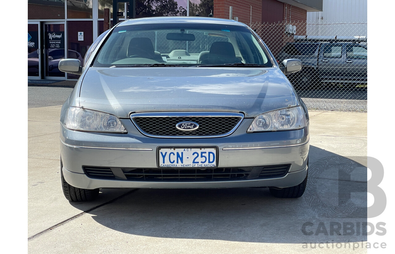 1/2003 Ford Fairmont  BA 4d Sedan Silver 4.0L