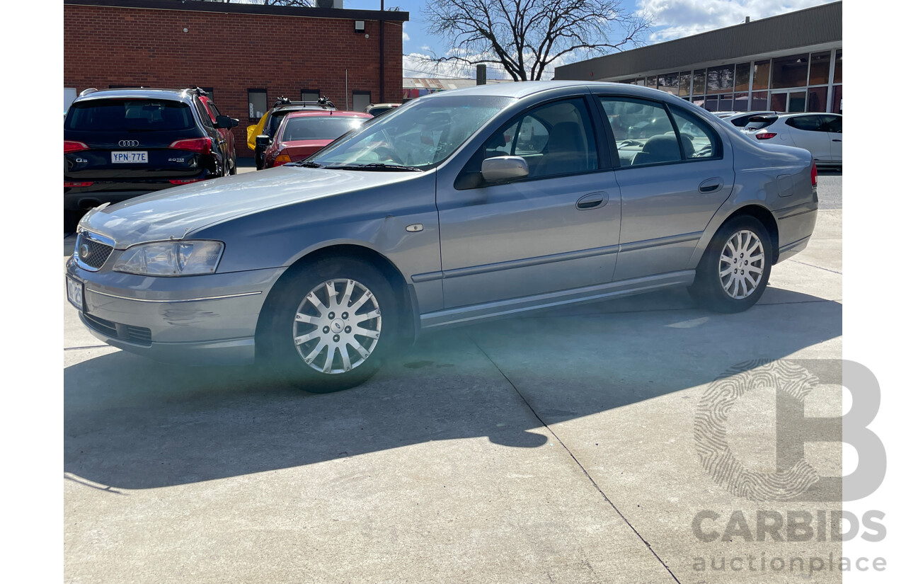 1/2003 Ford Fairmont  BA 4d Sedan Silver 4.0L