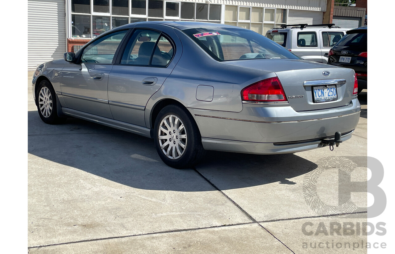 1/2003 Ford Fairmont  BA 4d Sedan Silver 4.0L
