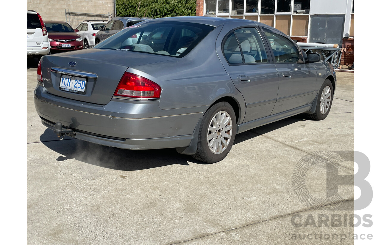 1/2003 Ford Fairmont  BA 4d Sedan Silver 4.0L