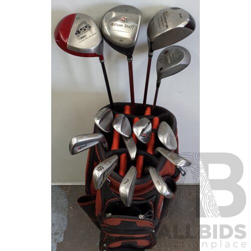 Eagles & Birdies Golf Bag and Clubs