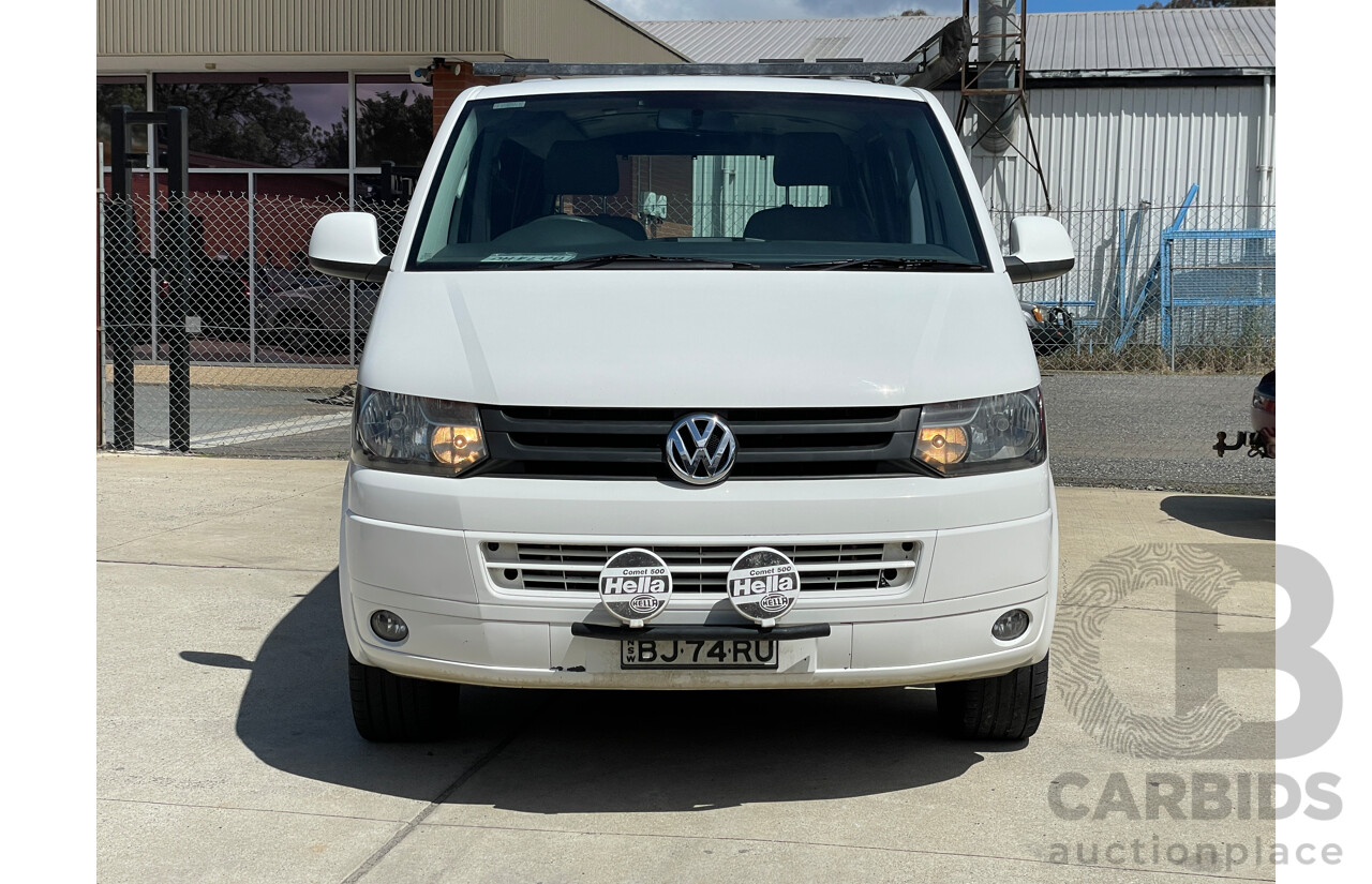 11/2010 Volkswagen Transporter 132 TDI SWB MED T5 MY10 Van White 2.0L