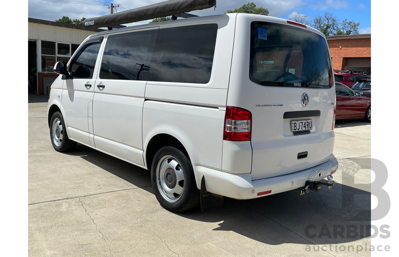 11/2010 Volkswagen Transporter 132 TDI SWB MED T5 MY10 Van White 2.0L