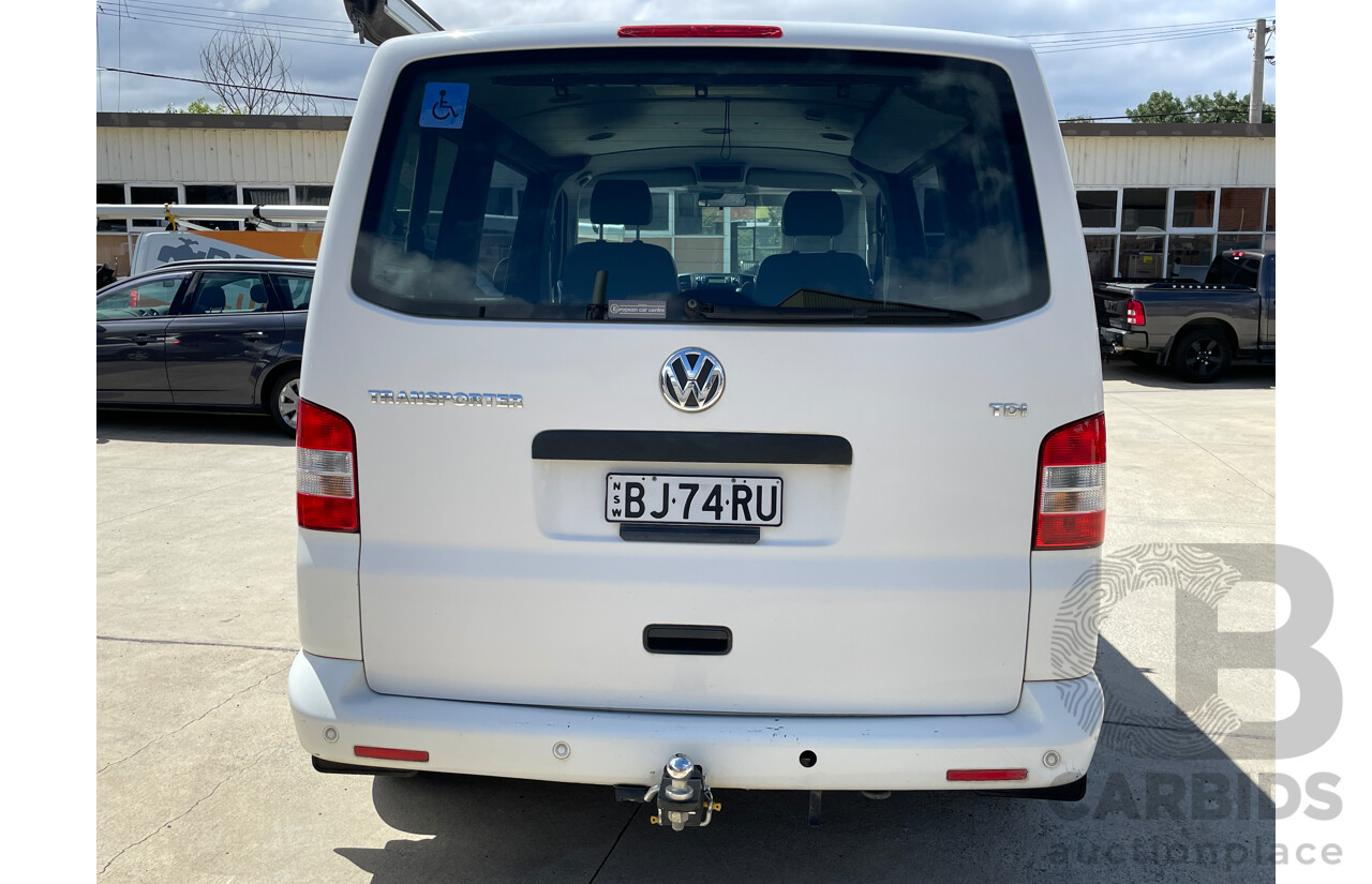 11/2010 Volkswagen Transporter 132 TDI SWB MED T5 MY10 Van White 2.0L