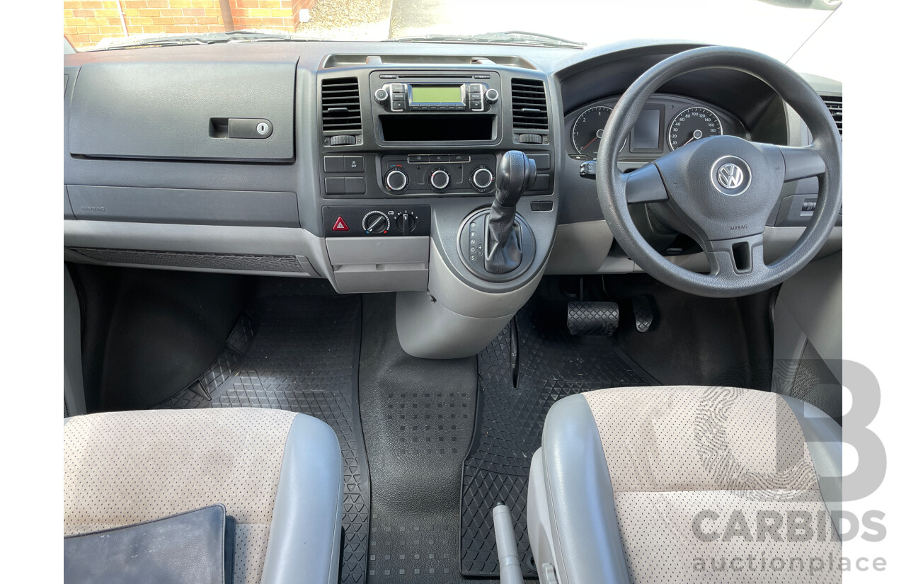 11/2010 Volkswagen Transporter 132 TDI SWB MED T5 MY10 Van White 2.0L