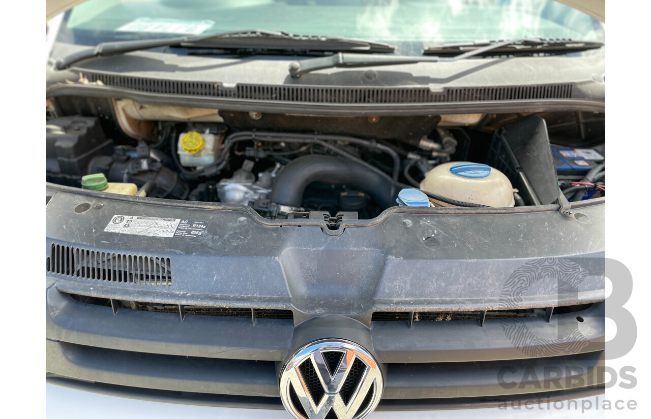11/2010 Volkswagen Transporter 132 TDI SWB MED T5 MY10 Van White 2.0L