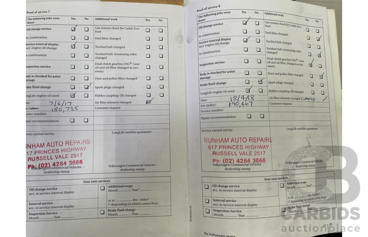 11/2010 Volkswagen Transporter 132 TDI SWB MED T5 MY10 Van White 2.0L