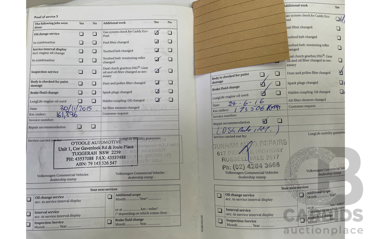 11/2010 Volkswagen Transporter 132 TDI SWB MED T5 MY10 Van White 2.0L