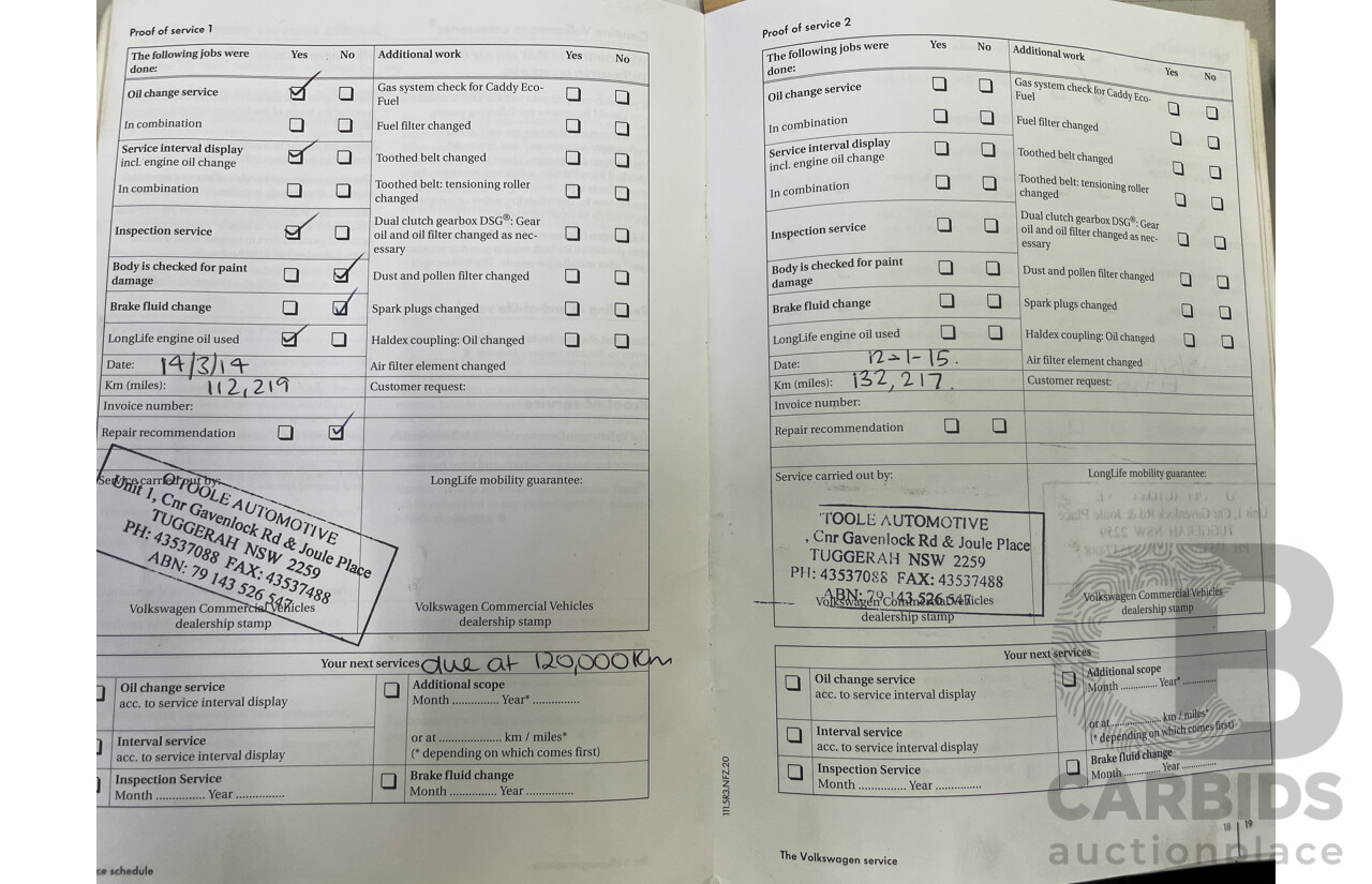 11/2010 Volkswagen Transporter 132 TDI SWB MED T5 MY10 Van White 2.0L