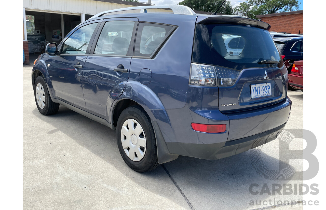 2/2007 Mitsubishi Outlander LS ZG 4d Wagon Blue 2.4L