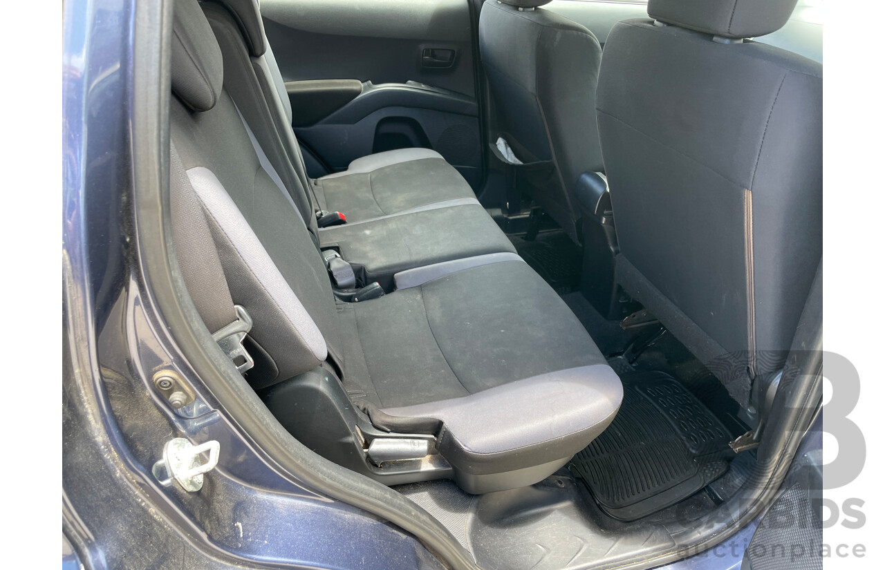2/2007 Mitsubishi Outlander LS ZG 4d Wagon Blue 2.4L