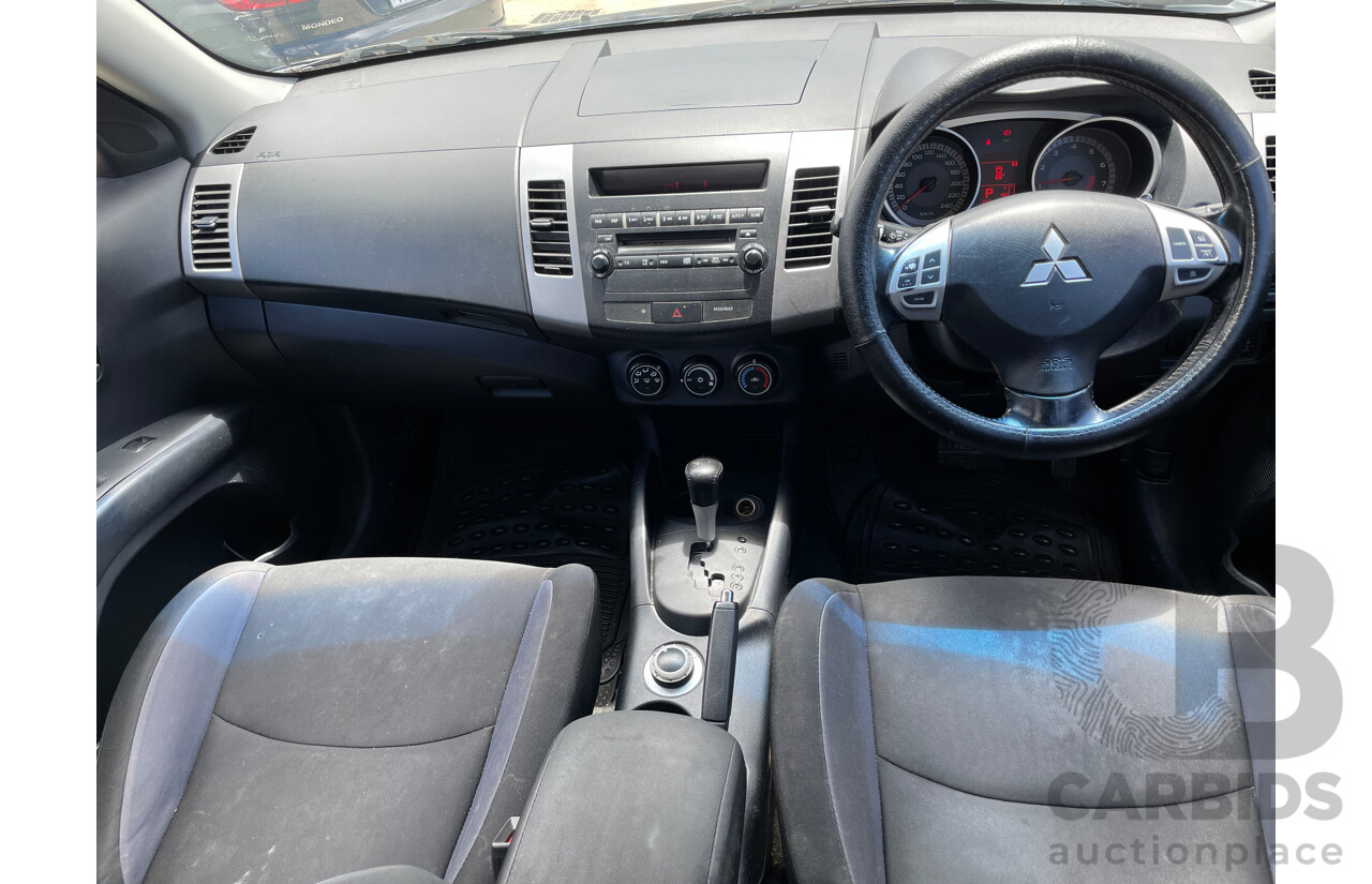 2/2007 Mitsubishi Outlander LS ZG 4d Wagon Blue 2.4L
