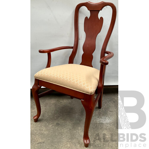 Drexler Heritage Wood Dining Table & Chairs Set - Lot of 15