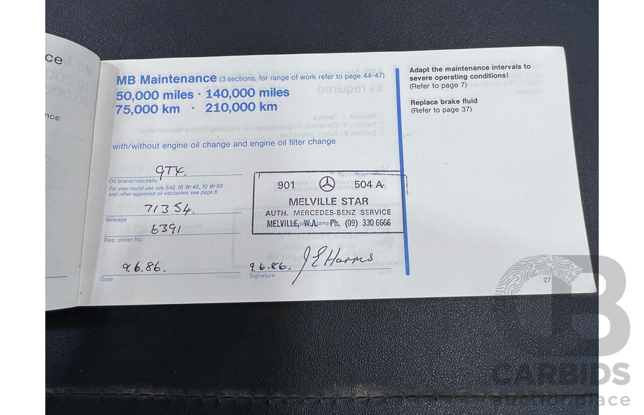 12/1979 Mercedes-Benz 450 SEL 6.9  4d Sedan Silver 6.9L V8