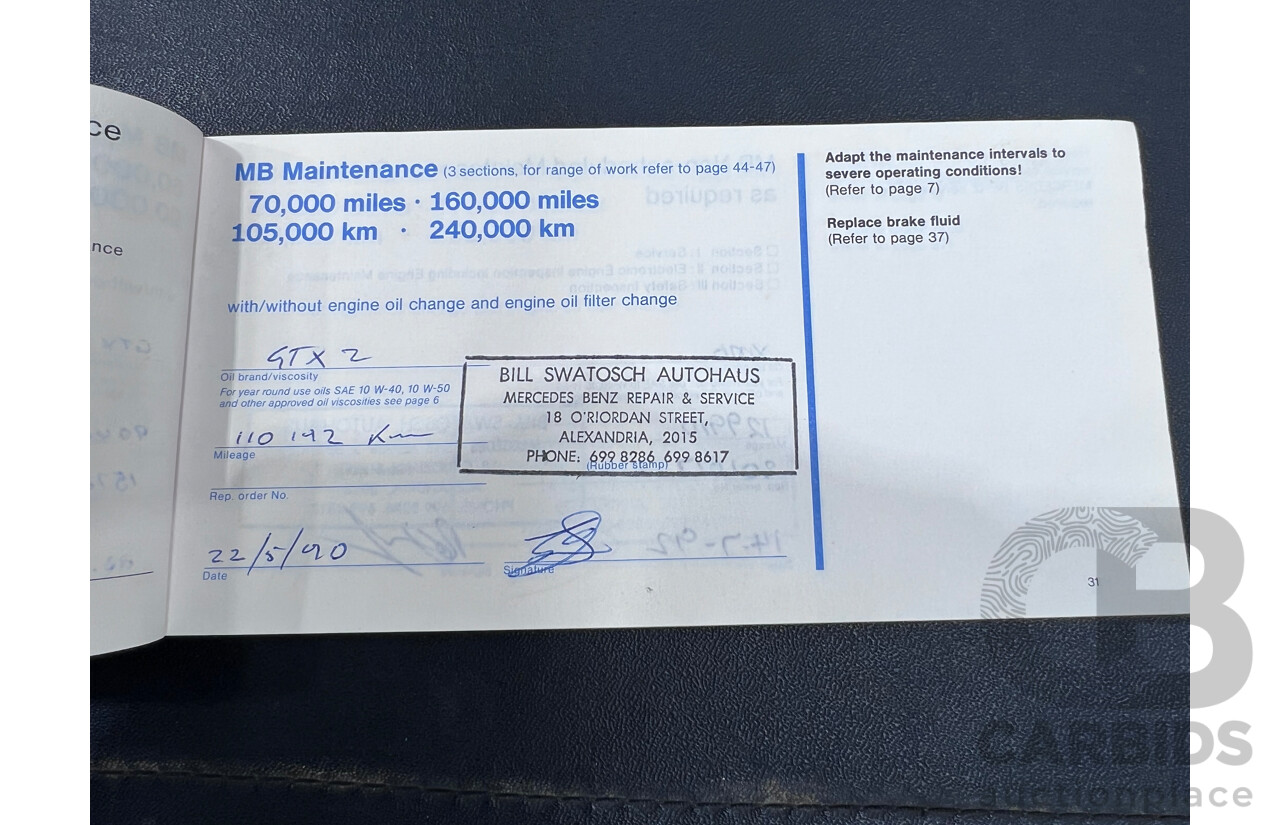 12/1979 Mercedes-Benz 450 SEL 6.9  4d Sedan Silver 6.9L V8