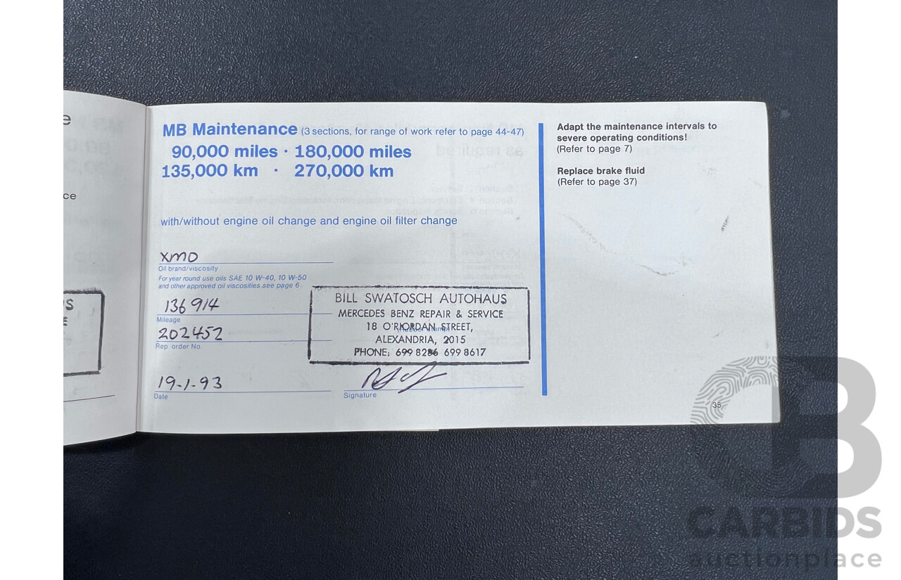 12/1979 Mercedes-Benz 450 SEL 6.9  4d Sedan Silver 6.9L V8