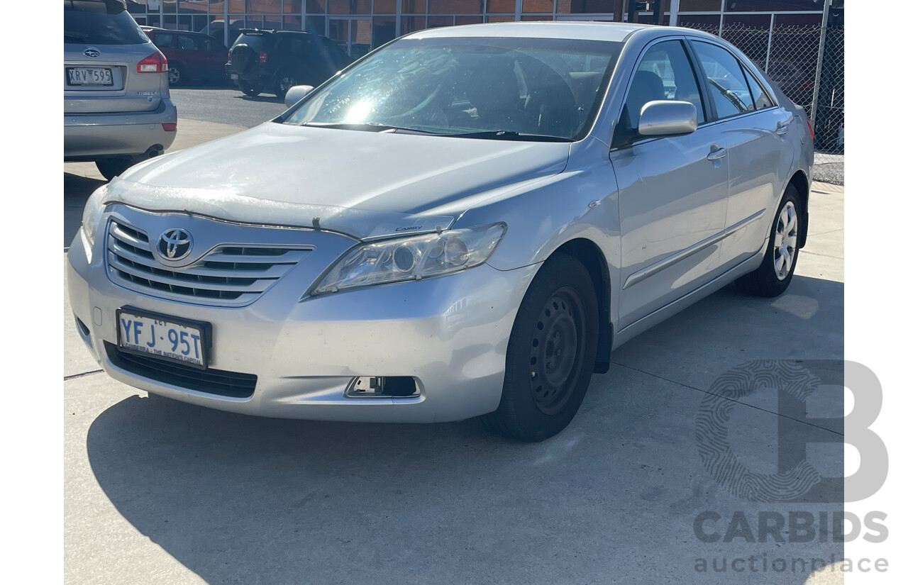 10/2007 Toyota Camry Altise ACV40R 4d Sedan Silver 2.4L
