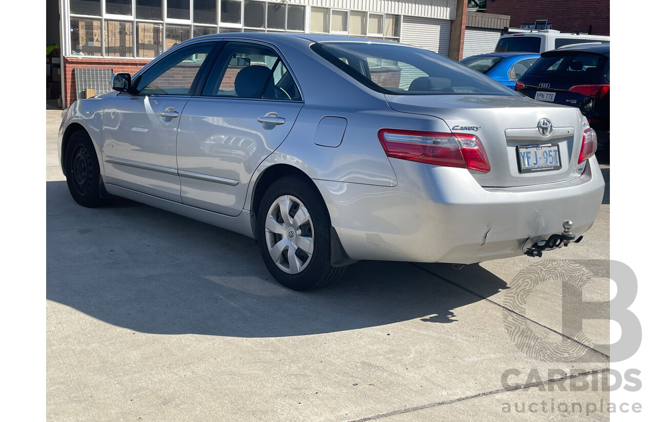 10/2007 Toyota Camry Altise ACV40R 4d Sedan Silver 2.4L