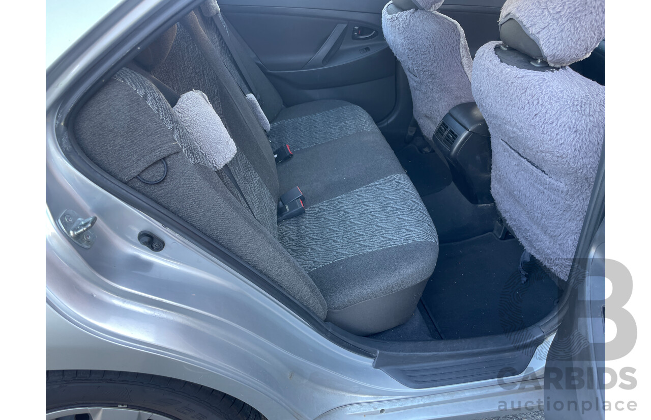 10/2007 Toyota Camry Altise ACV40R 4d Sedan Silver 2.4L
