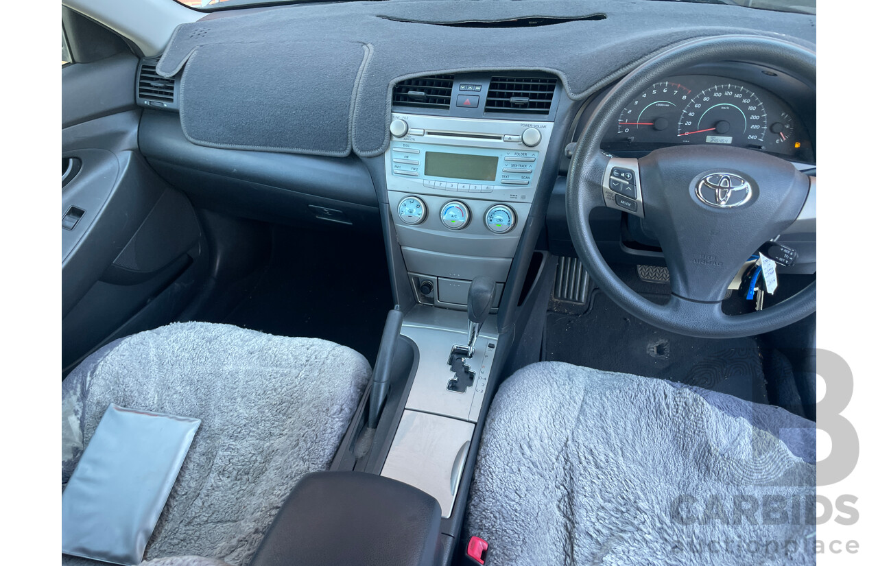 10/2007 Toyota Camry Altise ACV40R 4d Sedan Silver 2.4L