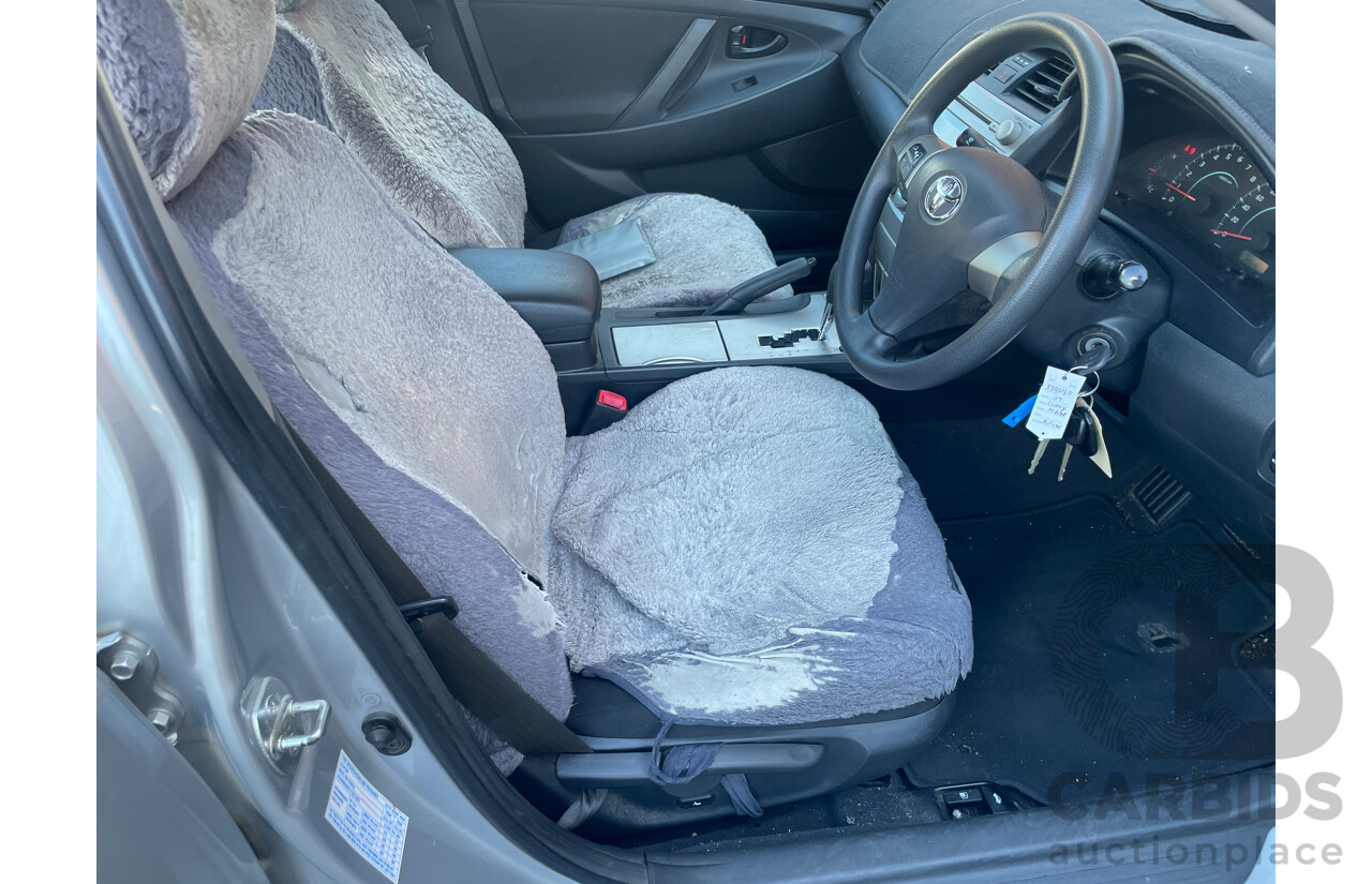 10/2007 Toyota Camry Altise ACV40R 4d Sedan Silver 2.4L