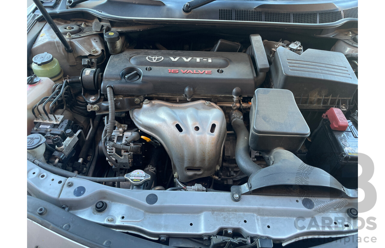 10/2007 Toyota Camry Altise ACV40R 4d Sedan Silver 2.4L
