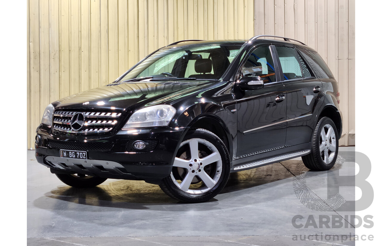 4/2008 Mercedes-Benz ML 320 CDI Edition 10 (4x4) W164 07 UPGRADE 4d Wagon Black 3.0L V6 Turbo Diesel