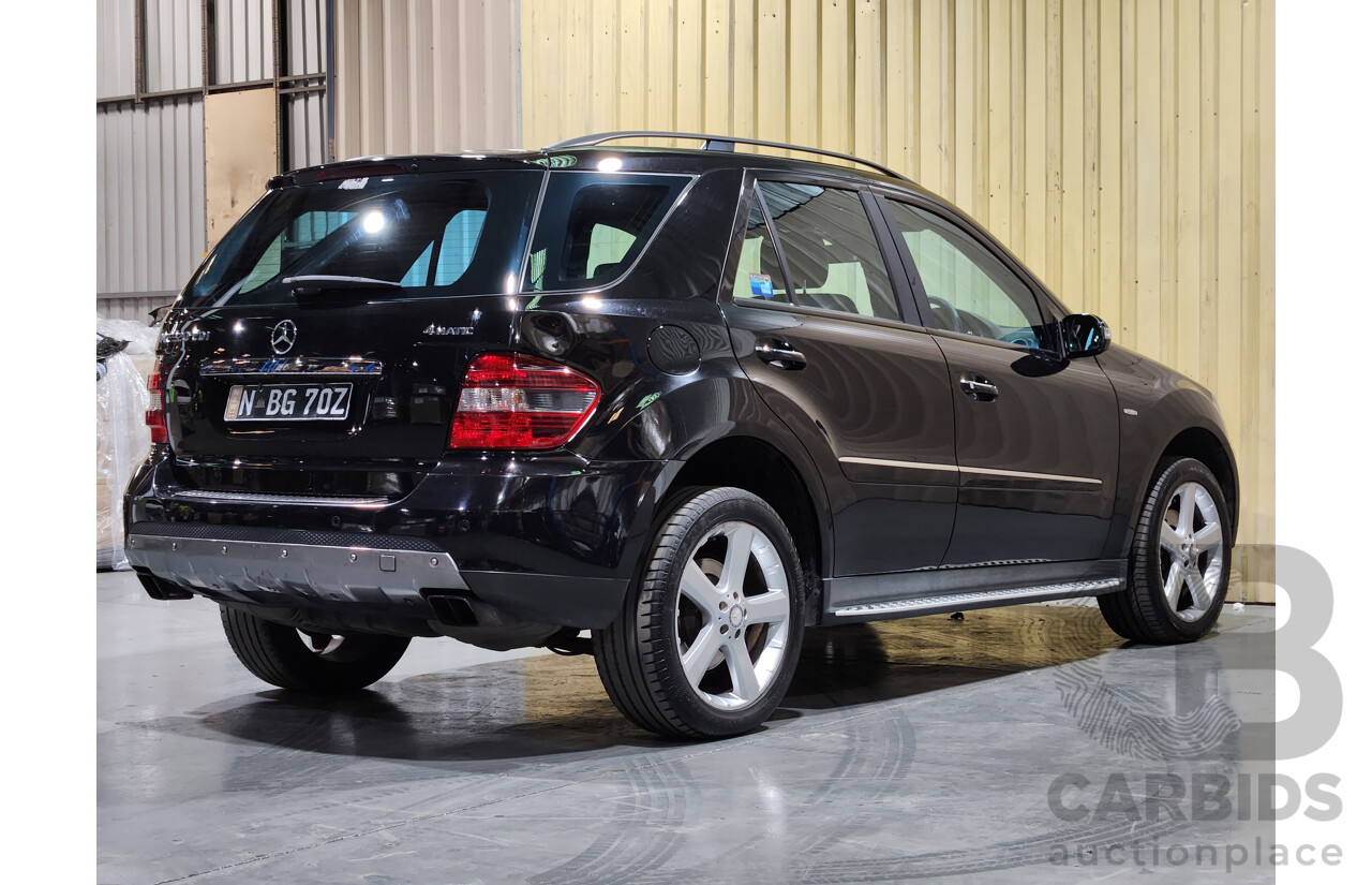 4/2008 Mercedes-Benz ML 320 CDI Edition 10 (4x4) W164 07 UPGRADE 4d Wagon Black 3.0L V6 Turbo Diesel