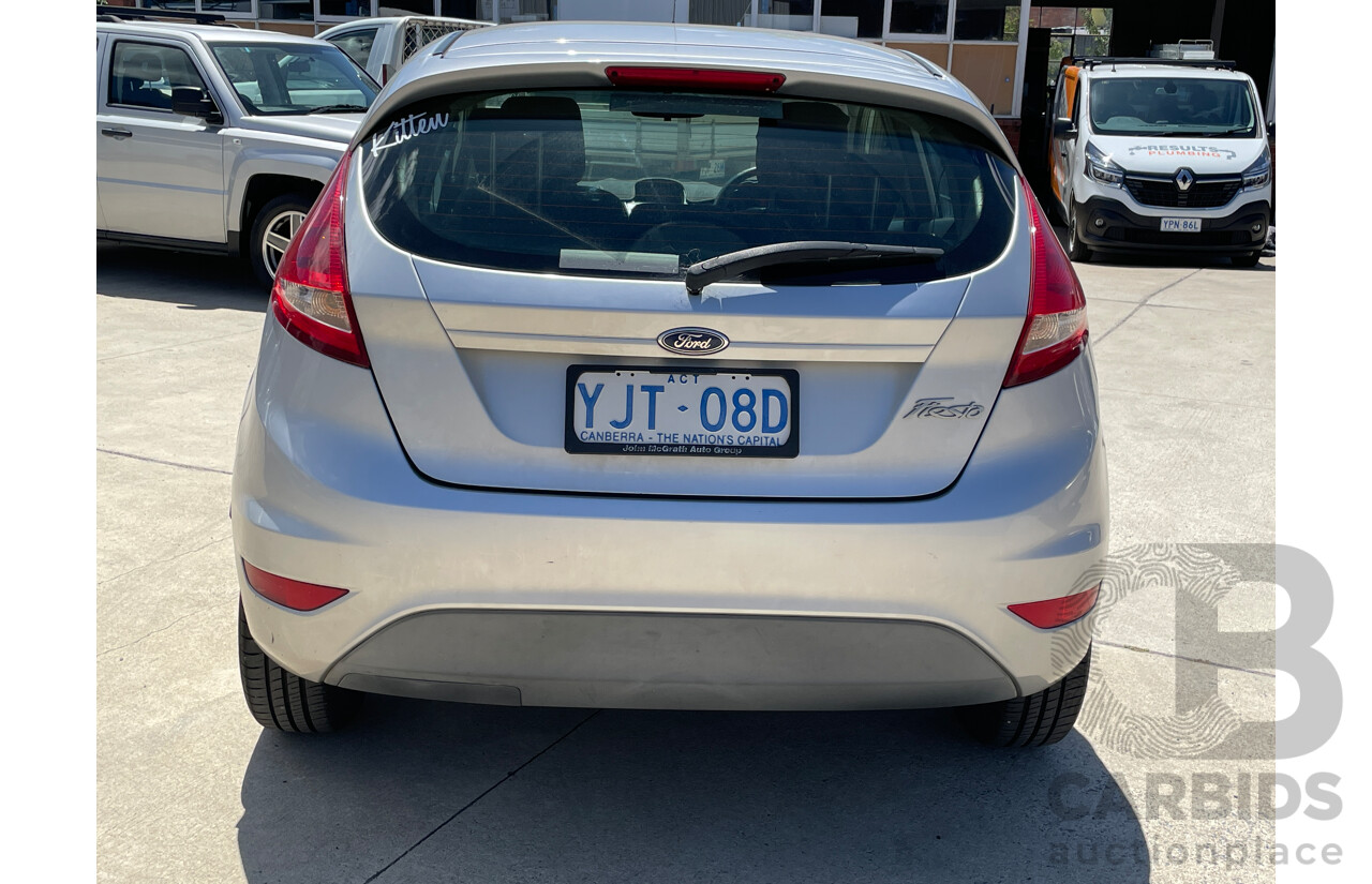 4/2013 Ford Fiesta LX WT 5d Hatchback Silver 1.6L