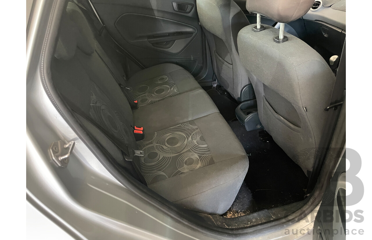 4/2013 Ford Fiesta LX WT 5d Hatchback Silver 1.6L