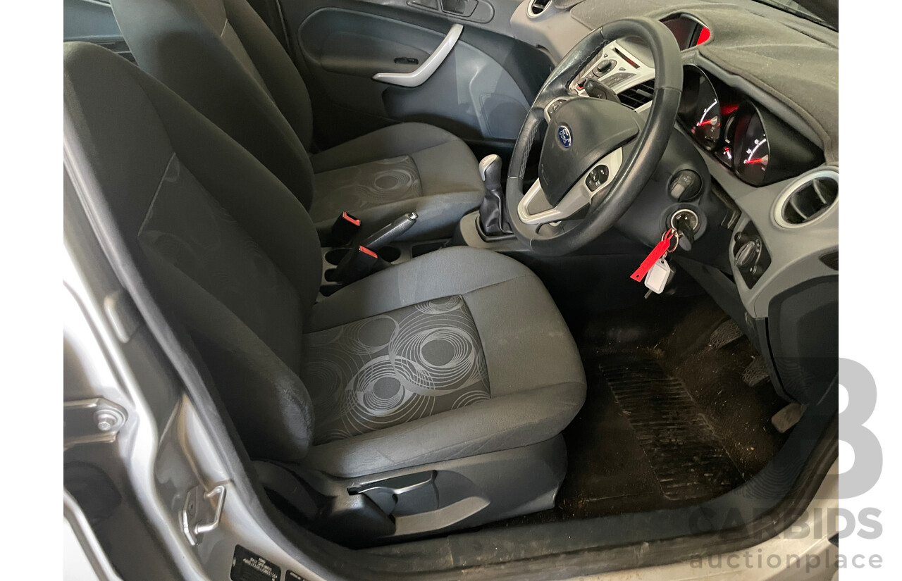 4/2013 Ford Fiesta LX WT 5d Hatchback Silver 1.6L