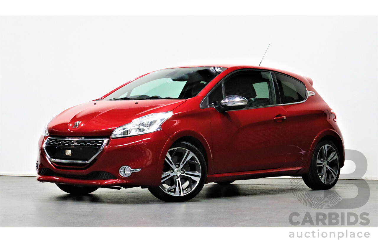 9/2014 Peugeot 208 GTi  3d Hatchback Red 1.6L Turbo