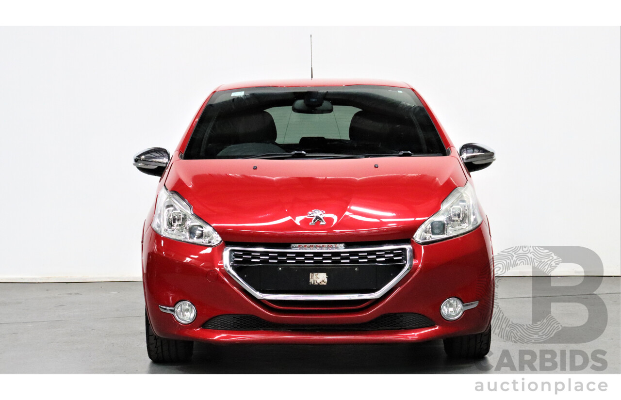 9/2014 Peugeot 208 GTi  3d Hatchback Red 1.6L Turbo