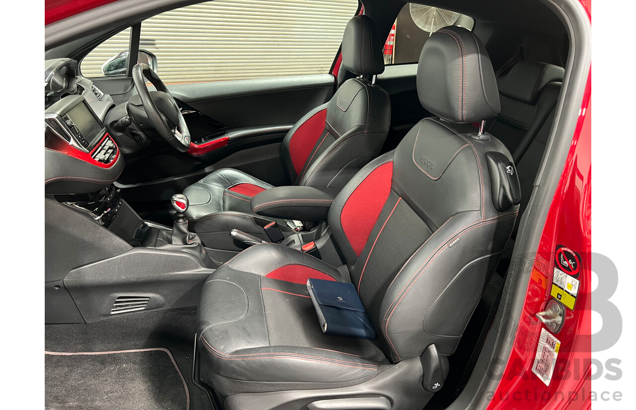9/2014 Peugeot 208 GTi  3d Hatchback Red 1.6L Turbo