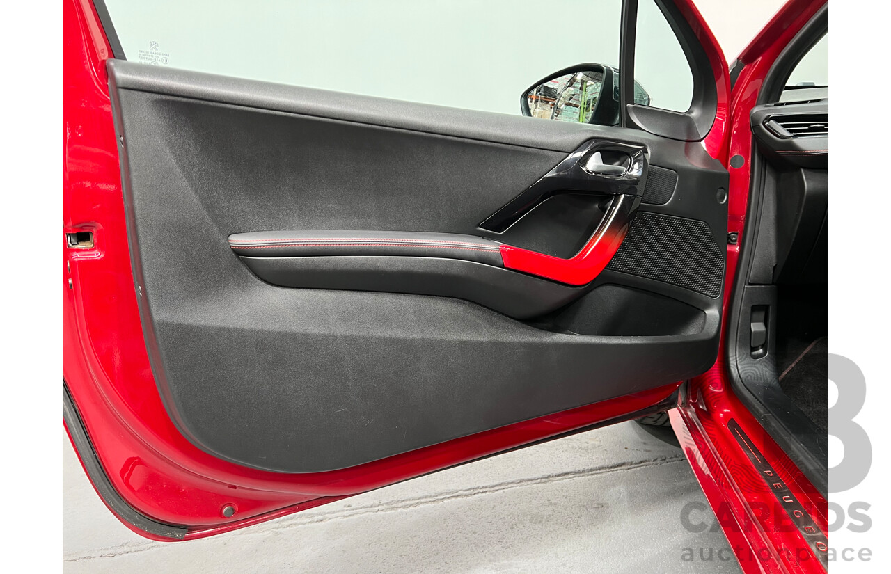 9/2014 Peugeot 208 GTi  3d Hatchback Red 1.6L Turbo