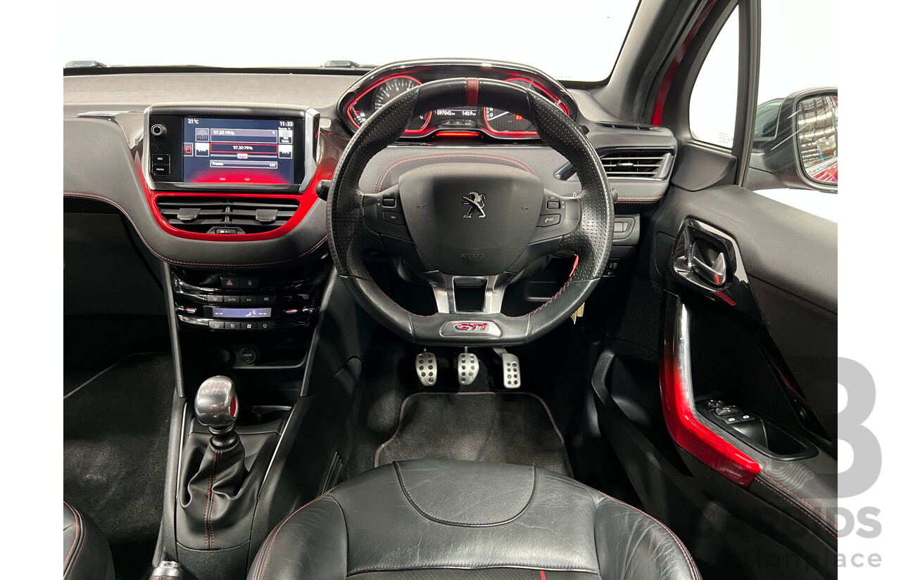 9/2014 Peugeot 208 GTi  3d Hatchback Red 1.6L Turbo