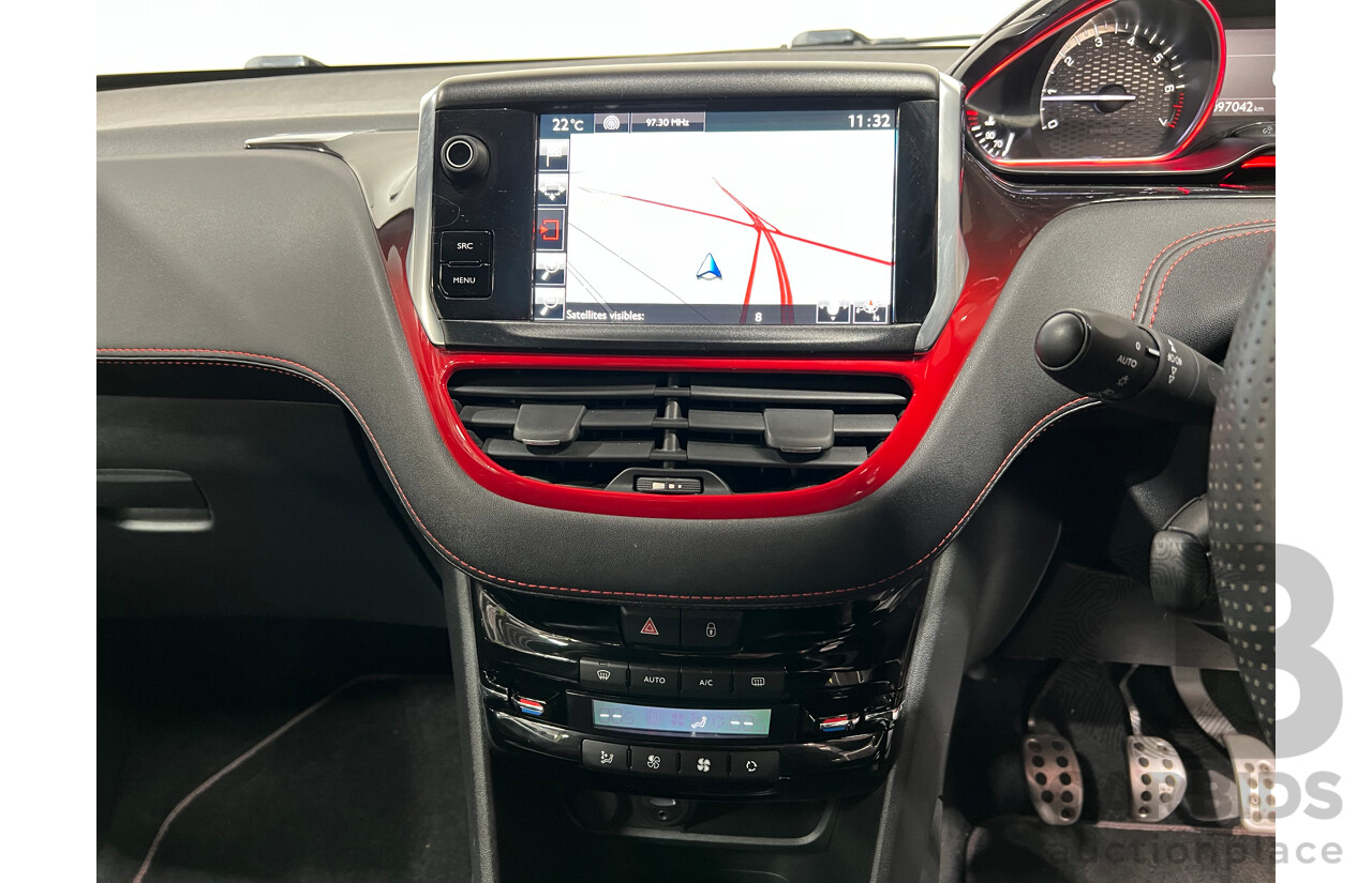 9/2014 Peugeot 208 GTi  3d Hatchback Red 1.6L Turbo